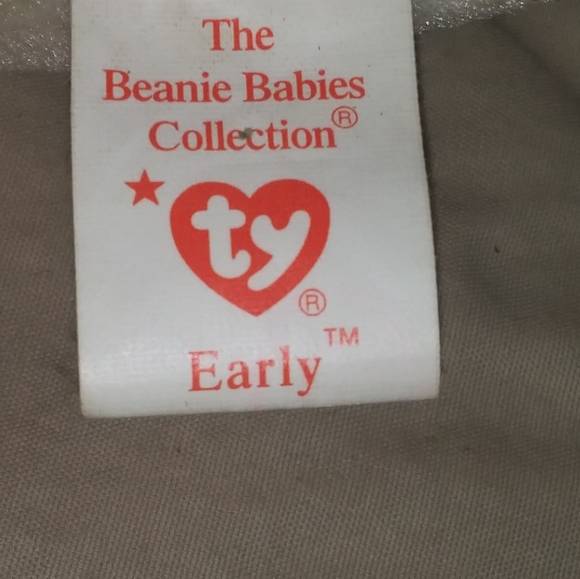 Rare vintage Ty Beanie Babies Early Bird  errors  swing tag 1997 tush tag 1998 - Picture 2 of 6